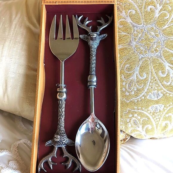 Vintage set of Stainless Steel Serving pieces from the Global Market - Picture 1 of 8